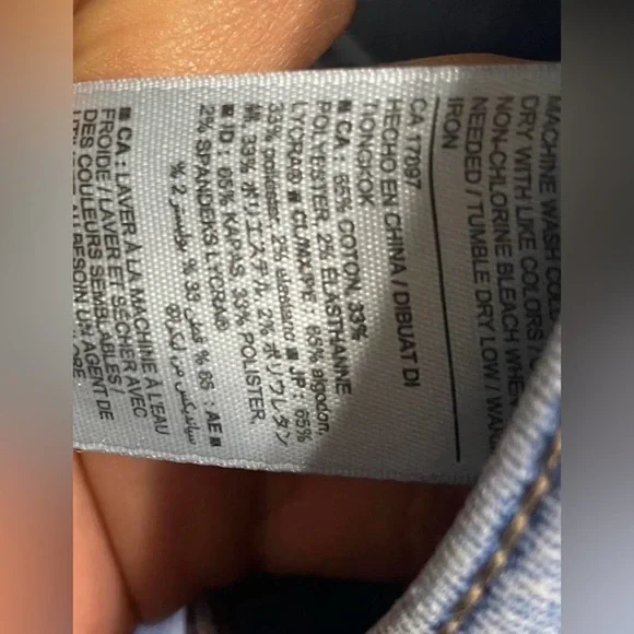 old navy rockstar  mid raised skinny jean size 12 regular - Picture 5 of 5